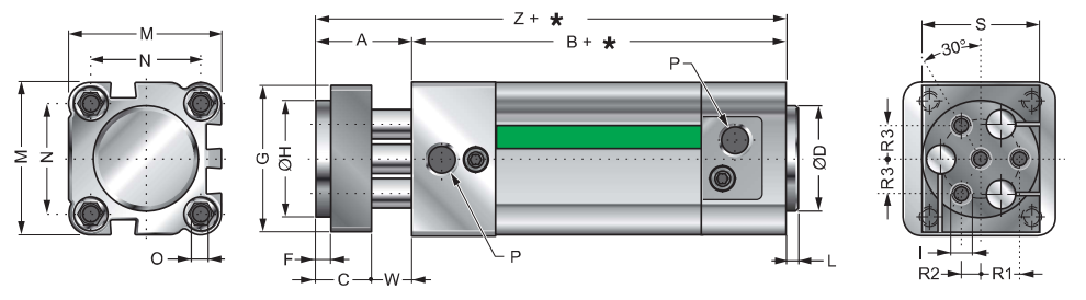 Cylinder AW6